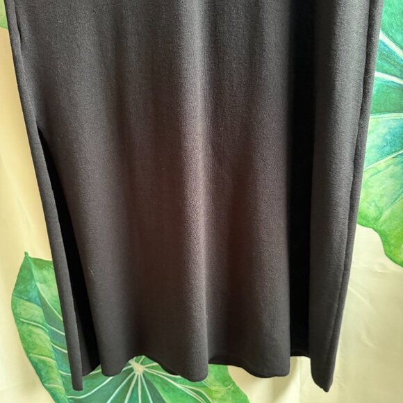 The Drop Women's Gabriela High Neck Cut-in A-line Side-Slit Maxi Sweater Dress - Picture 5 of 6